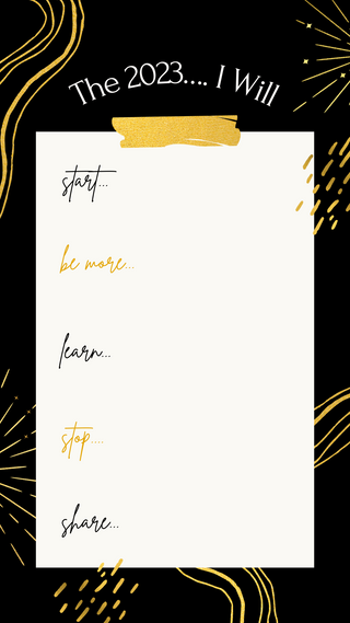 What's your New Year's Resolution?