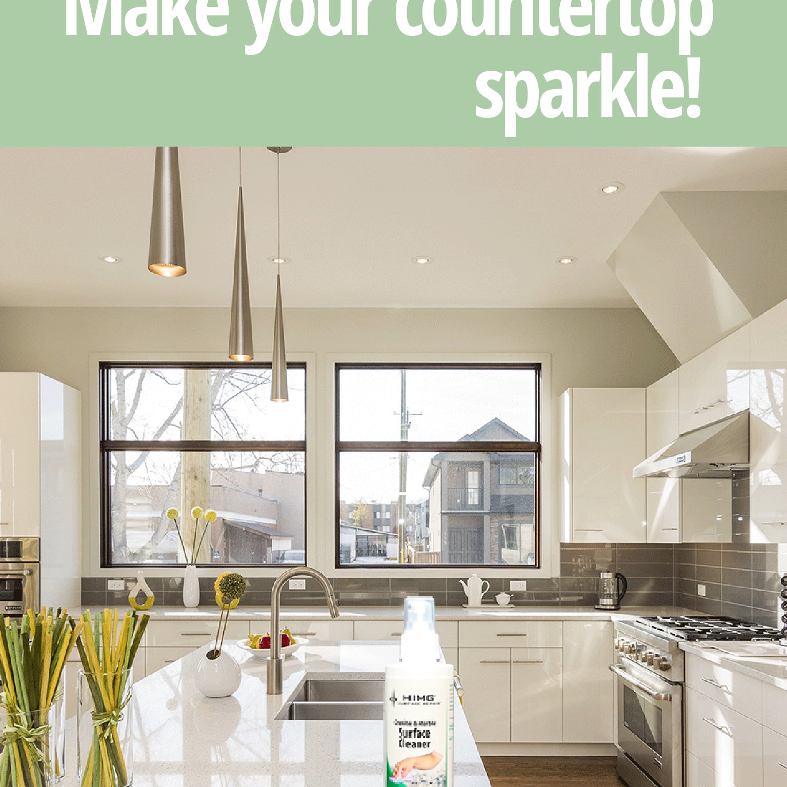 Make your countertop sparkle!