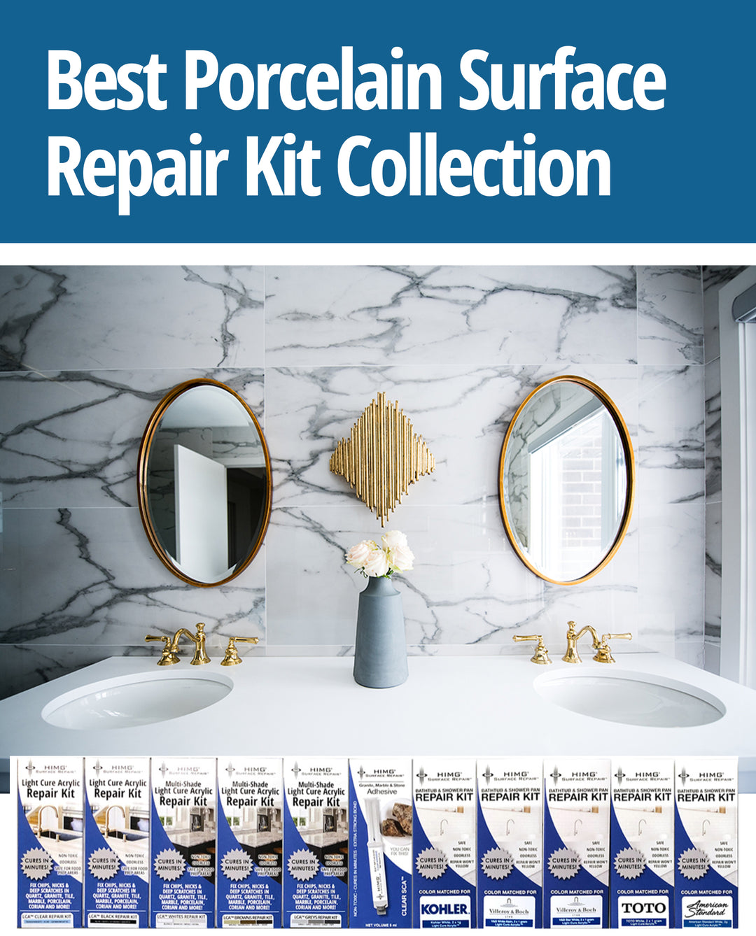 Best Porcelain Repair Kit HIMG® Surface Repair