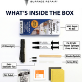 Quartz Countertop Repair Kit - Grey White ⭐️ NEW ⭐ - HIMG® Surface Repair