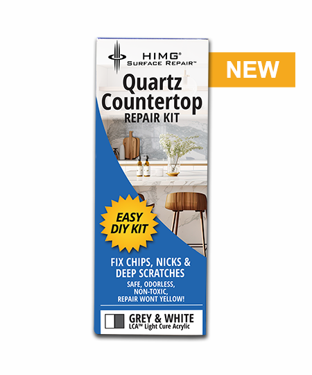 Quartz Countertop Repair Kit - Grey White ⭐️ NEW ⭐ - HIMG® Surface Repair