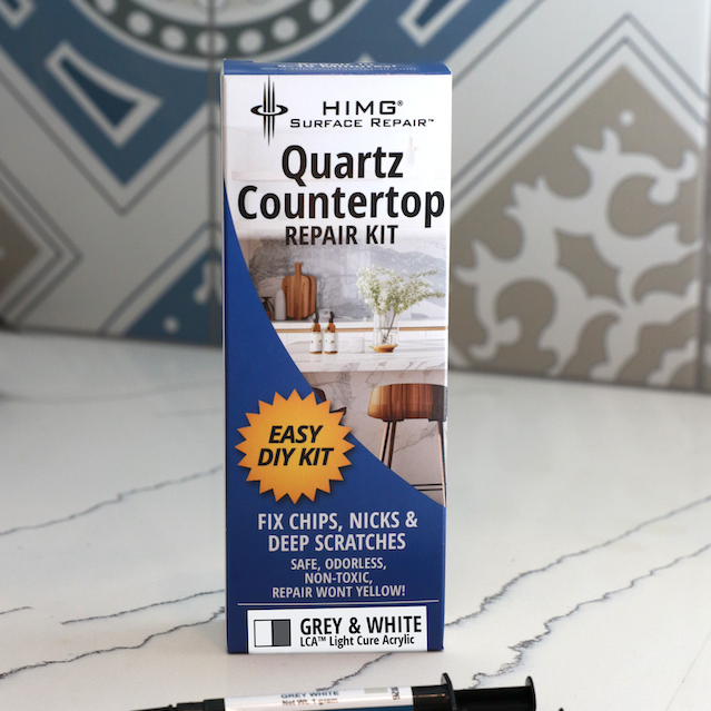 Quartz Countertop Repair Kit - Grey White ⭐️ NEW ⭐ - HIMG® Surface Repair