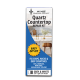 Quartz Countertop Repair Kit - Grey White ⭐️ NEW ⭐