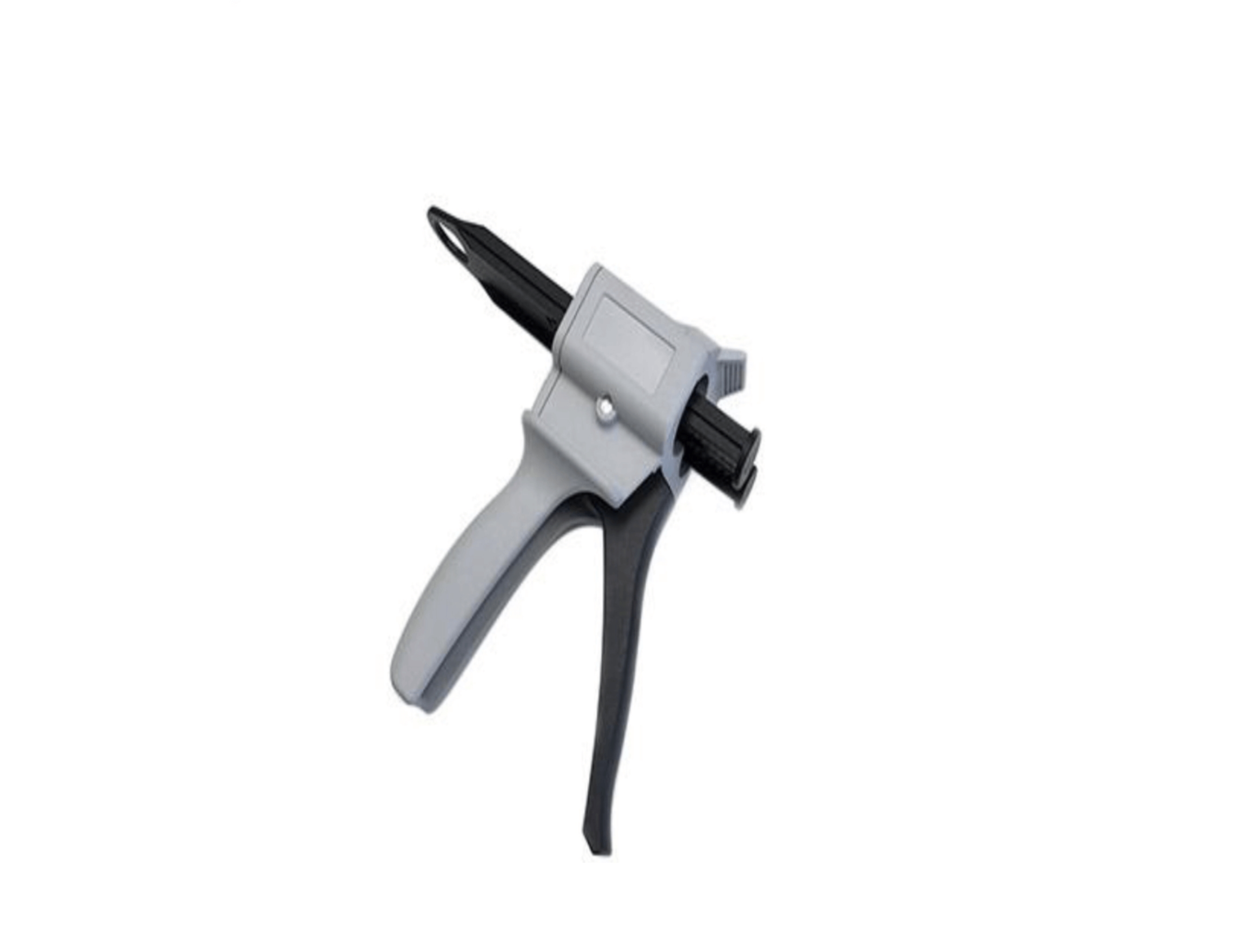 The dispenser allows precise application of SCA material from 50 ml cartridges.