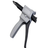 The dispenser allows precise application of SCA material from 50 ml cartridges.